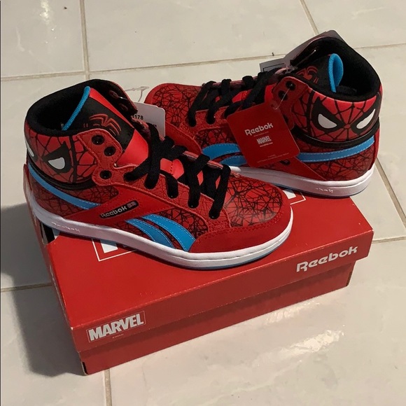 reebok spiderman shoes